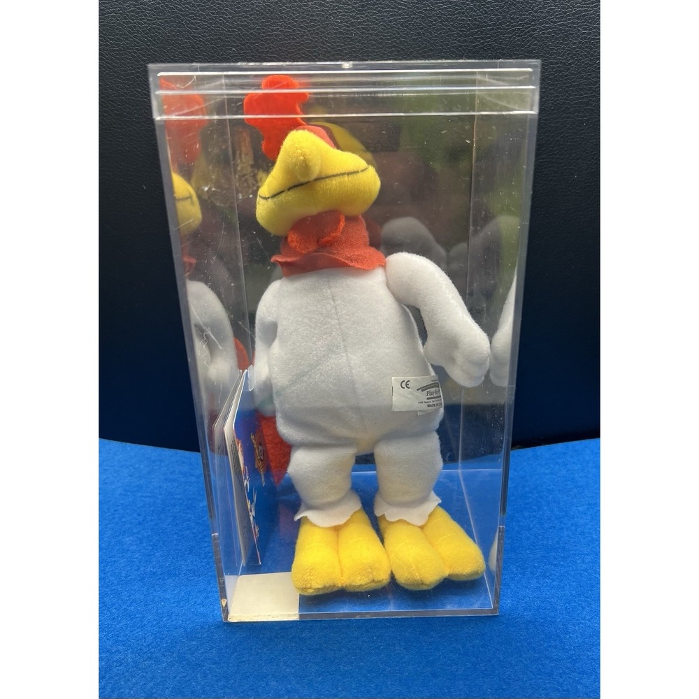 1998 Warner Bros Studio Store Foghorn Leghorn Plush 8" With Display Case